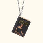 Personalised Openable Book Pendant Necklace for Book Lovers Readers Librarians Writers