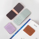 Marque-page magnétique en cuir PU avec texte Cadeau d'anniversaire Cadeau de fête des mères pour les rats de bibliothèque