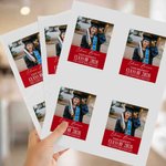 Personalized Graduation Photo Waterproof Wine Stickers Labels with Name Text and Year Graduation Gift for Graduates