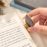 Marque-page magnétique en cuir PU avec texte Cadeau d'anniversaire Cadeau de fête des mères pour les rats de bibliothèque