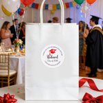 Personalized Graduation Cap Stickers with Name and Year Graduation Party Gift for 2026 Graduates