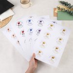 Personalized Graduation Cap Stickers with Name and Year Graduation Party Gift for 2026 Graduates