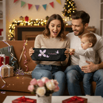 Personalized Dreamy Butterfly Birth Flower Hair Tools Travel Bag with Name Travel Essentials Birthday Gift for Women