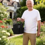 Personalised Leaf Flower Foldable Waterproof Gardening Bag with Name Birthday Retirement Mother's Day Father's Day Gift for Mother Father