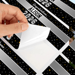 Personalised Congratulations Class of 2026 Water Bottle Label Sticker with Name and Year Graduation Party Gift for Graduates