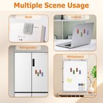 Marque-page magnétique en cuir PU avec texte Cadeau d'anniversaire Cadeau de fête des mères pour les rats de bibliothèque