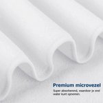 Gepersonaliseerd Panda Konijn Cartoondieren Sneldrogend Gestreept Strandlaken met Naam Zomervakantie- en Verjaardagscadeau voor Jongens en Meisjes