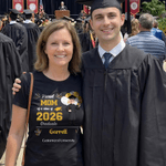 Personalised Class of 2026 Cartoon Character 100% Cotton Kid Adult T-shirt with Name Daily Wear Graduation Gift for Graduate Family