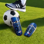 Protège-tibias durables personnalisés avec nom et logo de l'équipe Cadeau d'anniversaire pour les joueurs de football et leurs amis