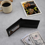 Personalized Fire Fighting Oxford Cloth Wallet with Name and Badge Number Portable Accessories Father's Day Birthday Gift for Firemen Men