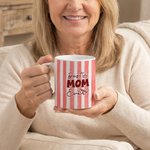 Personalized Funny Scrabble Names Crossword Puzzle Striped 11/15 oz Ceramic Mug with Title Daily Use Mother's Day Gift for Mom Grandma