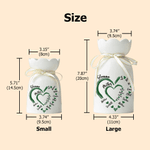 Vase en céramique personnalisé avec noms Fête des mères Cadeau d'anniversaire pour Grand-mère Maman