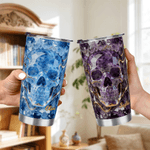 Gobelet personnalisé en cristal multicolore avec nom Cadeau d'anniversaire pour un ami ou une famille