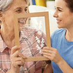 Lettera personalizzata scritta a mano Luce notturna a LED con firma e cornice in legno Compleanno Regalo per la festa della mamma e della nonna