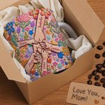 Tasse en céramique 11/15 oz avec nom Usage quotidien Cadeau de fête des mères Cadeau d'anniversaire pour mère grand-mère