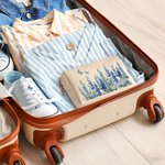 Personalized Multicolour Birth Flower Butterfly PU Leather Makeup Bag with Name and Zipper Travel Essentials Birthday Mother's Day Gift for Women