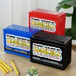 Cuaderno Personalizado Lápiz Diseño Calcomanía Dispensador de Lápices con Texto Decoración del Aula Regreso a la Escuela Apreciación Regalo para el Maestro