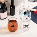 Gorra de Graduación de la Escuela de Enfermería Personalizada 18oz Vaso con Nombre y Año de Graduación Regalo de Agradecimiento para Enfermera