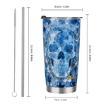 Gobelet personnalisé en cristal multicolore avec nom Cadeau d'anniversaire pour un ami ou une famille