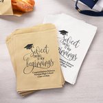Sacs à friandises en papier alimentaire avec nom Lot de 20 sacs à friandises pour la remise des diplômes Cadeau pour la classe de 2026 Diplômés Seniors