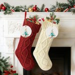 Gepersonaliseerd kerstboomornament met naam en op de oceaan geïnspireerd kerstcadeau voor familie, vrienden en strandliefhebbers