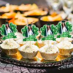 Personalised Multicolor Balloon Photo Design Graduation Cupcake Topper with Name and Year Party Supplies Graduation Ceremony Gift for Graduates