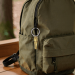 Personalised Hand Stamped Bullet Keychain with Engraved Initials Daily Use Anniversary Gift for Boyfriend Husband Military Enthusiast