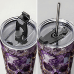 Gobelet personnalisé en cristal multicolore avec nom Cadeau d'anniversaire pour un ami ou une famille