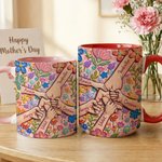 Tasse en céramique 11/15 oz avec nom Usage quotidien Cadeau de fête des mères Cadeau d'anniversaire pour mère grand-mère