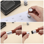 Personalized Golf Elements Initial Design Golf Ball Stamp with Name and Tin Storage Box Golf Accessory Birthday Gift for Golf Lover Player