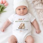 Combinaison 100% coton pour enfant avec nom Cadeau d'anniversaire pour bébé et enfant