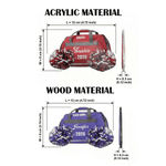 Personalized Cheerleading Backpack Pom-Pom Keychain with Name Team Name and Year Cheer Camp Team Practice Gift for Cheerleader