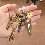 Llavero personalizado de silueta de marca facial de caballo con letra Regalo de aniversario del día del juego para el amante de los caballos