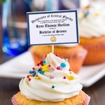 Personalizzati Diplomi di laurea Cupcake Toppers Set di 12 Laurea Party Cookie Cake Decorazione regalo per i laureati Classe di 2026