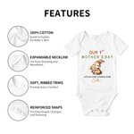 Combinaison 100% coton pour enfant avec nom Cadeau d'anniversaire pour bébé et enfant