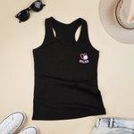 Personalised Multicolour Baseball Mama Ice Cream 100% Cotton Cozy Tank Top with Name Mother's Day Birthday Gift for Mom