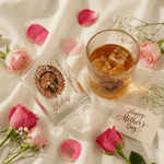 Personalised Floral Crown Badge 10 oz Whiskey Glass with Name and Text Birthday Mother's Day Gift for Mother Woman