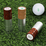 Personalized Golf Elements Initial Design Golf Ball Stamp with Name and Tin Storage Box Golf Accessory Birthday Gift for Golf Lover Player