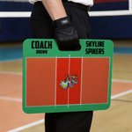 Lavagna magnetica personalizzata per allenatori di palloni con logo e nome Regalo di allenamento sportivo per allenatori di palloni appassionati di sport