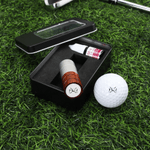Personalized Golf Elements Initial Design Golf Ball Stamp with Name and Tin Storage Box Golf Accessory Birthday Gift for Golf Lover Player