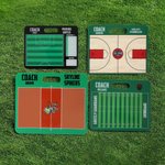 Lavagna magnetica personalizzata per allenatori di palloni con logo e nome Regalo di allenamento sportivo per allenatori di palloni appassionati di sport