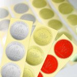 Personalised Flower and Book DIY Name Embosser Stamp with Storage Bag Hand-Held Embossing Stamp Birthday Gift for Books Lover Book Club