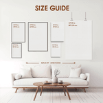 Personalised Oil Painting Style Flower Holding Hands Poster Painting Framed Painting with Name Home Decor Mother's Day Birthday Gift for Mom Grandma