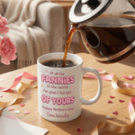 Personalized Happy Mother's Day Design 11 oz 15 oz Ceramic Mug with Name and Coaster Mother's Day Gift for Mom