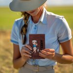 Personalized Cartoon Figure Portable Golf Scorecard Holder with Name Golf Accessories Birthday Gift for Golf Lover