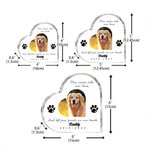 Personlig hund katt tass kjæledyr foto klar akryl plakett med navn og tid hjemmedekorasjon minnesmerke tap av kjæledyr sympati gave til kjæledyrseiere