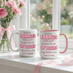 Personalized Happy Mother's Day Design 11 oz 15 oz Ceramic Mug with Name and Coaster Mother's Day Gift for Mom