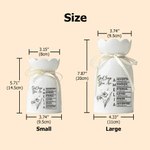 Personalised God Says I Am Toile De Jouy Birth Flower Ceramic Vase with Bible Name Birthday Mother's Day Gift for Mother Christian