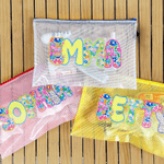 Personalised Pool Vacation Artistic Name Waterproof Beach Bag Birthday Summer Party Gift for Woman