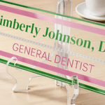 Targa da scrivania in acrilico con supporto Laurea Compleanno Sorority Regalo personalizzato per i membri Laureati Sorelle